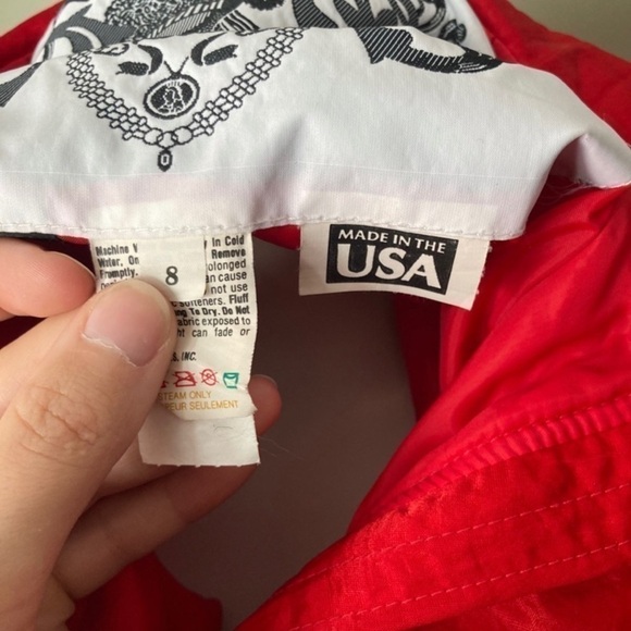 Nils | Vintage Nylon Oversized Retro Y2K Ski Jacket - Picture 7 of 9